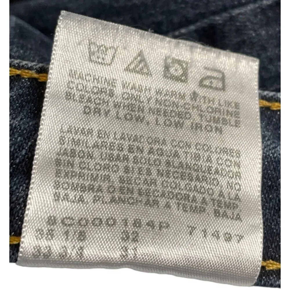 Riders Bootcut Womens Size 12 M Dark Blue Denim Jeans - Picture 9 of 9